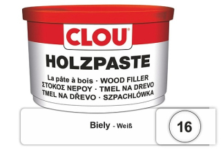 CLOU HOLZPASTE tmel na drevo BIELA 250g