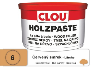 CLOU HOLZPASTE tmel na drevo ČERVENÝ SMREK 250g